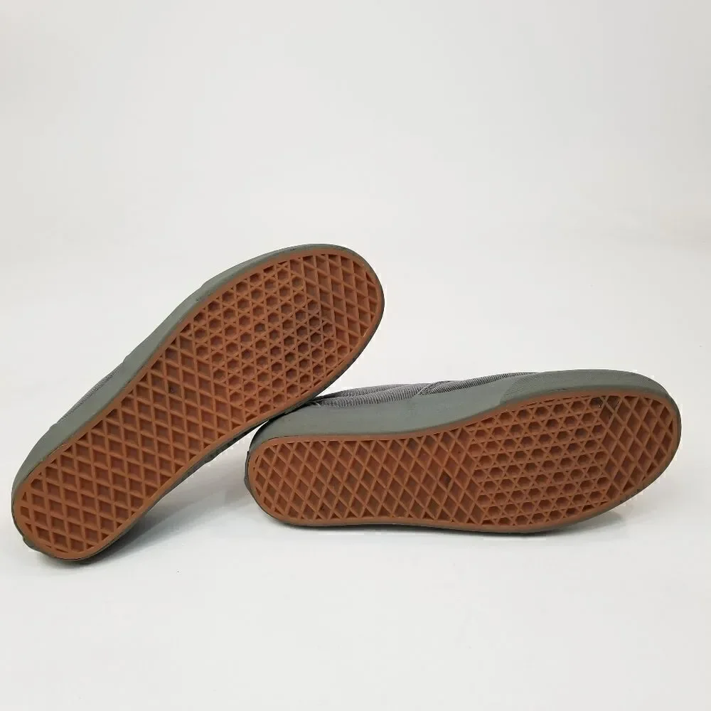 Vans Off The Wall Low Gray Skateboarding Shoes Mens Size 9 Womens Size 10.⁵ - Picture 9 of 10